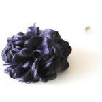 Esther-deep Purple Men's Flower..