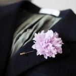 Joshua - Chiffon Men's Flower..