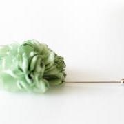 ESTHER-Light Green Men's flower Boutonniere/Buttonhole for wedding,Lapel pin,hat pin,tie pin